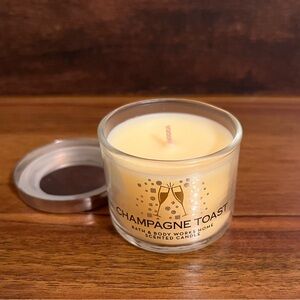 Bath & Body Works Champagne Toast 1.3oz Candle NEW